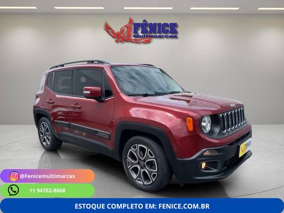 JEEP RENEGADE 1.8 16V FLEX LONGITUDE 4P AUTOMÁTICO